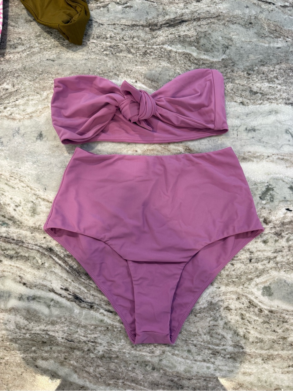 Mikoh Pink Strapless Bikini Top